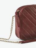 Pieces LEATHER CROSSBODY BAG, Rust, highres - 17107598_Rust_006.jpg