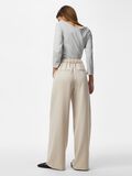 Product image thumbnail - PANTALONES DE PIERNA ANCHA, Silver Lining | 3