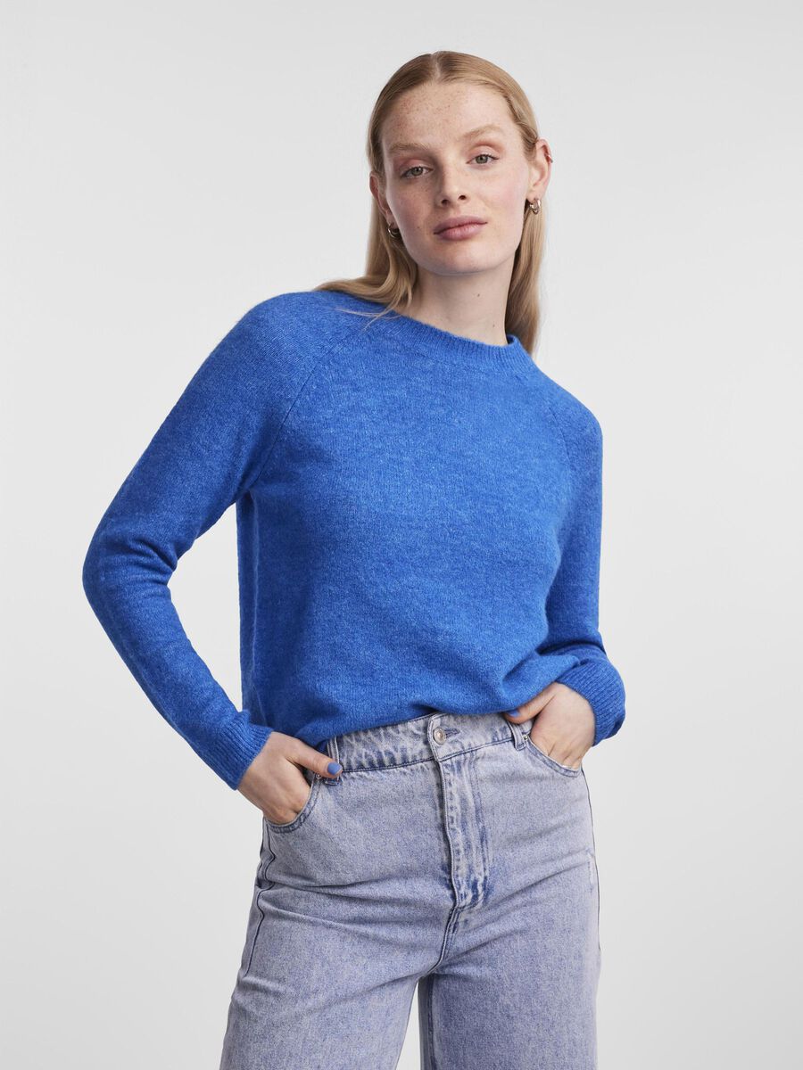 Pieces SWETER Z DZIANINY, French Blue, highres - 17126277_FrenchBlue_003.jpg
