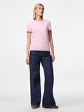 Pieces PCNICCA RIBBED T-SHIRT, Roseate Spoonbill, highres - 17120085_RoseateSpoonbill_005.jpg