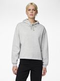 Pieces PCCHILLI SWEAT À CAPUCHE, Light Grey Melange, highres - 17113437_LightGreyMelange_003.jpg