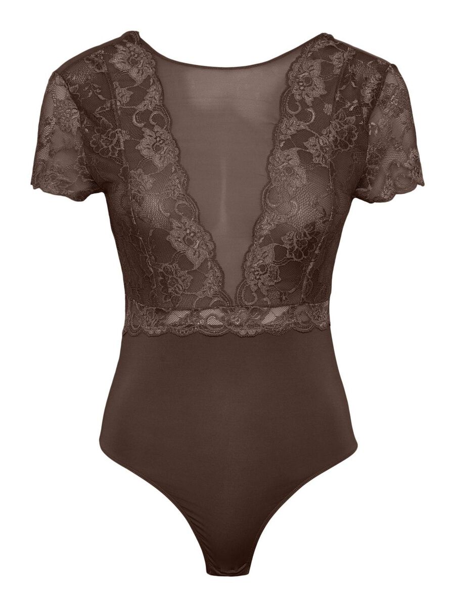 Pieces LACE BODYSUIT, Chicory Coffee, highres - 17095132_ChicoryCoffee_001.jpg