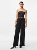 Product image thumbnail - PCJINA WIDE-LEG TROUSERS, Black | 1