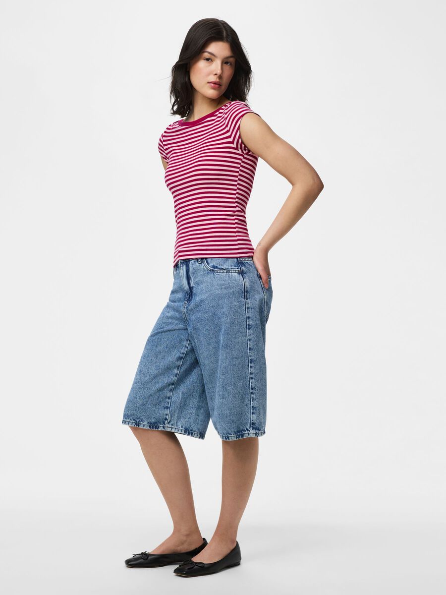 Product carousel image - TOP Z KR&Oacute;TKIM KIMONOWYM RĘKAWEM, Roseate Spoonbill | 1