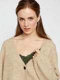 Pieces BALLOON-SLEEVE KNITTED CARDIGAN, White Pepper, highres - 17100157_WhitePepper_006.jpg