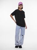 Pieces PCLINA GLITZER T-SHIRT, Black, highres - 17133911_Black_005.jpg