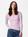 Product image thumbnail - T-SHIRT  Z DŁUGIM RĘKAWEM, Winsome Orchid | 1