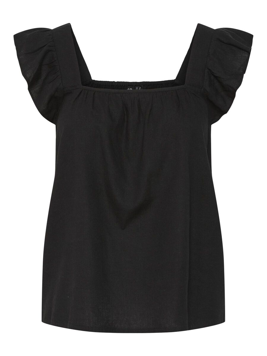 Pieces PCPIA SLEEVELESS TOP, Black, highres - 17154740_Black_001.jpg