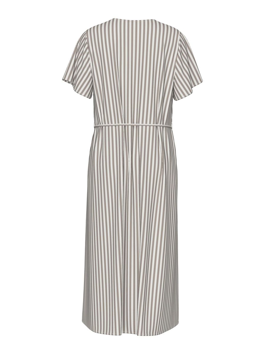 Pieces PCNYA V-NECK MIDI DRESS, Moon Rock, highres - 17156465_MoonRock_1175261_002.jpg
