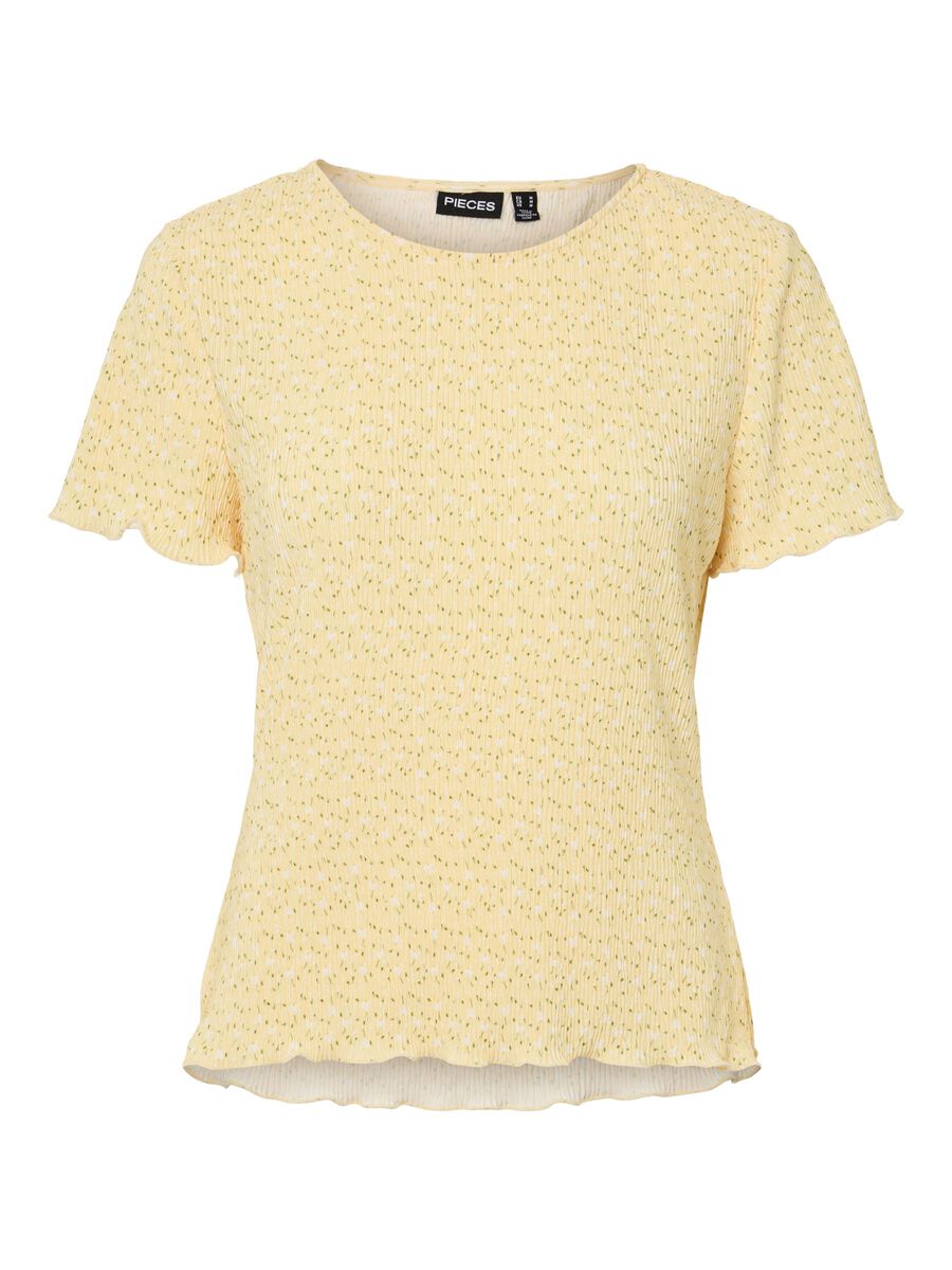 Product carousel image - PCFLORA T-SHIRT, French Vanilla | 1