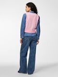 Pieces PCJOLLY XMAS KNITTED VEST, Prism Pink, highres - 17156104_PrismPink_1166759_004.jpg
