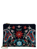 Pieces EMBROIDERY CROSSBODY BAG, Navy Blazer, highres - 17083303_NavyBlazer_001.jpg