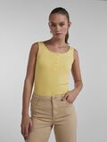 Pieces RIBBED COTTON TOP, Flax, highres - 17101438_Flax_003.jpg
