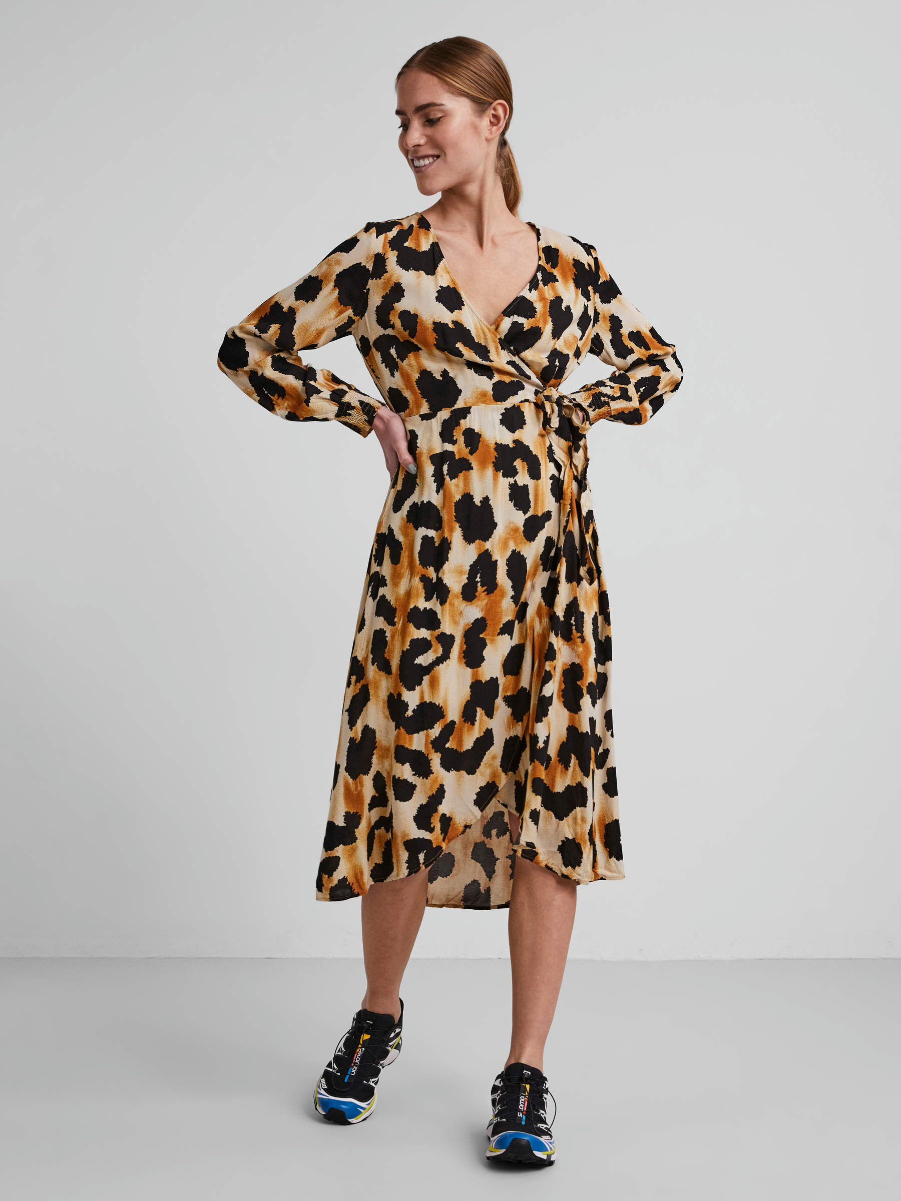 Pckima wrap dress | Pieces