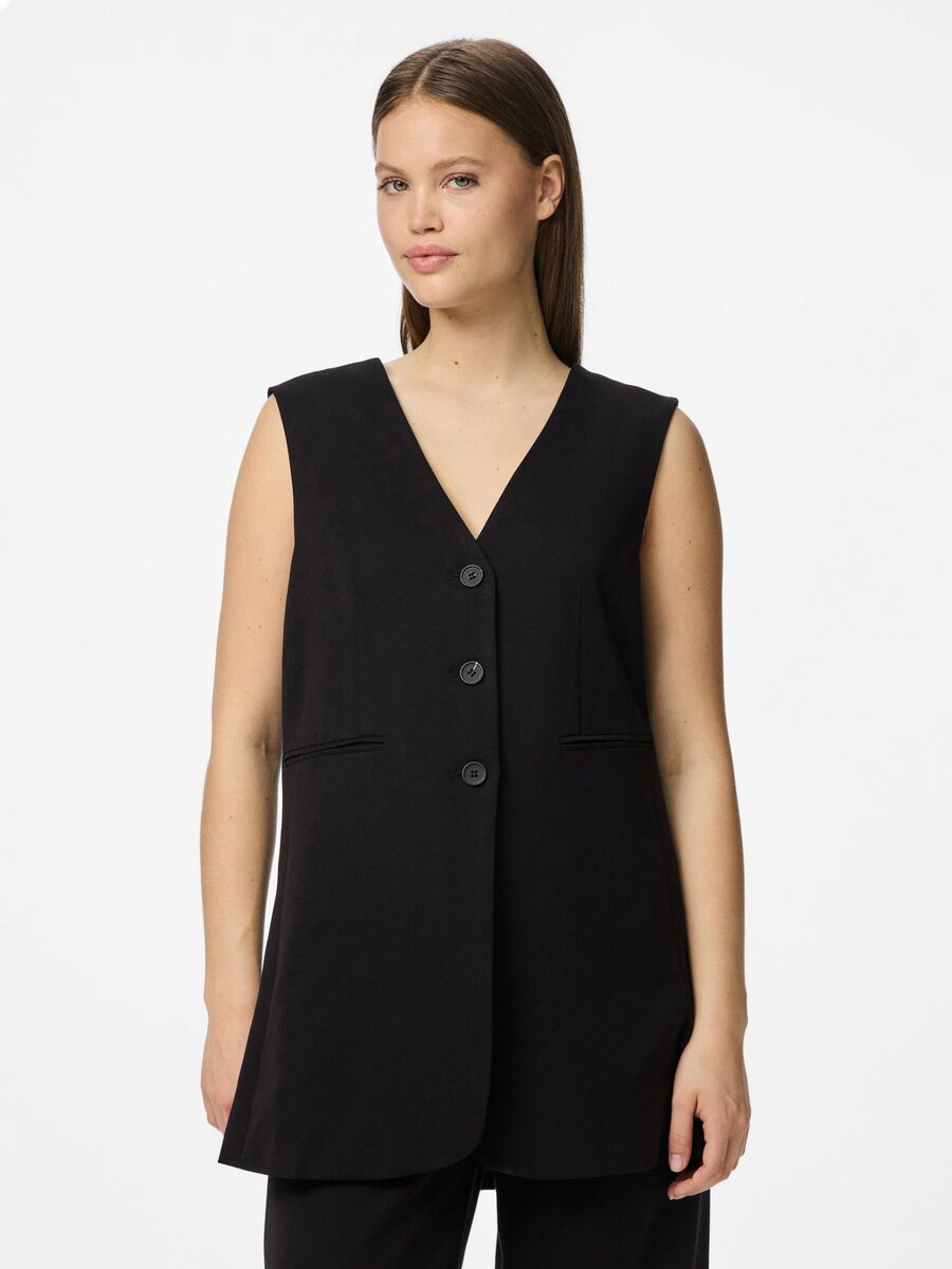 Pieces PCKAMIL GILET SANS MANCHES, Black, highres - 17158171_Black_003.jpg