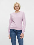 Pieces AVEC MANCHES LONGUES SWEAT-SHIRT, Orchid Bloom, highres - 17112650_OrchidBloom_003.jpg