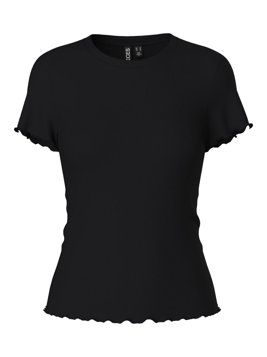 Pieces PCNICCA T-SHIRT, Black, highres - 17120085_Black_001.jpg
