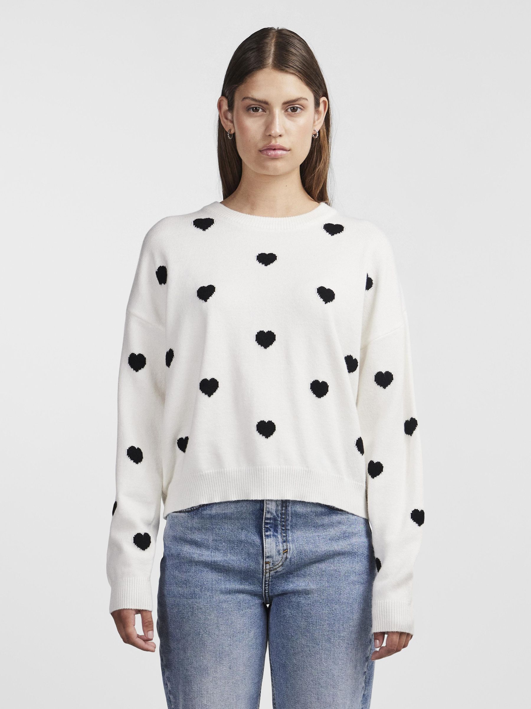 White wooly jumper hot sale