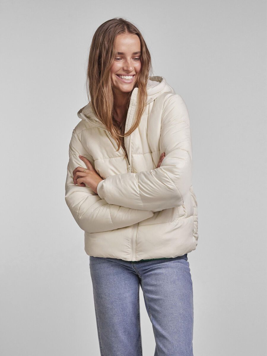 Pieces PCBEE PADDED JACKET, Birch, highres - 17115626_Birch_003.jpg