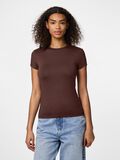 Pieces PCFYLLA NYLON T-SHIRT, Chicory Coffee, highres - 17157916_ChicoryCoffee_003.jpg
