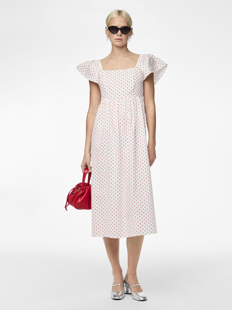 Carousel image - PCMALOU MINIKJOLE, Bright White | 5