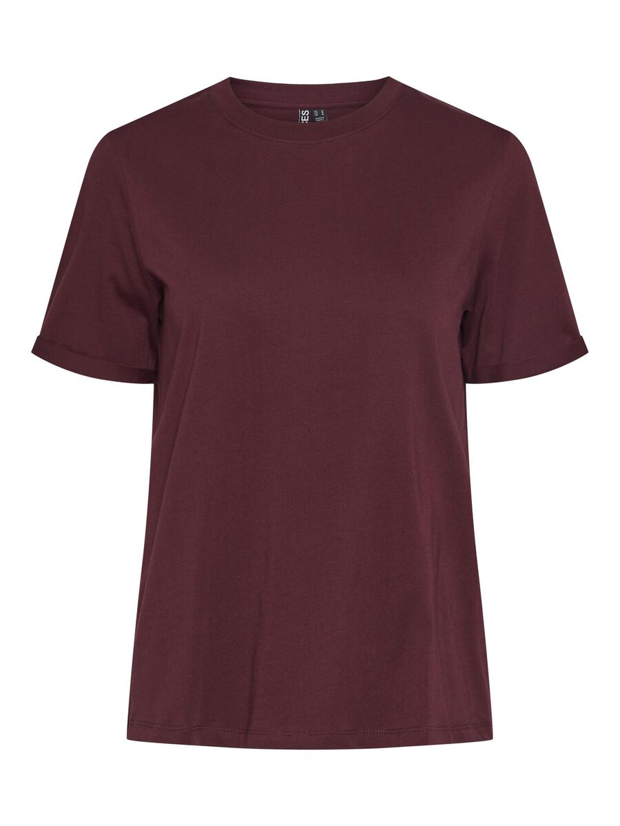 Carousel image - PCRIA FOLD-OP T-SHIRT, Tawny Port | 6