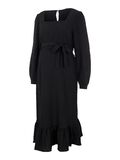 Mama.licious ROBES REGULAR FIT COL CARRÉ ROBE, Black, highres - 20013180_Black_001.jpg