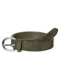 Pieces SUEDE BELT, Olive Night, highres - 17093183_OliveNight_001.jpg