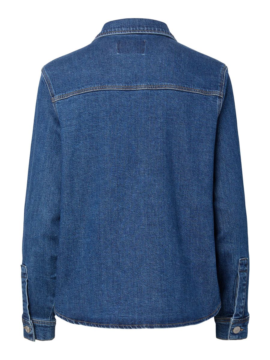 Carousel image - JEANSOWA KOSZULA, Medium Blue Denim | 6