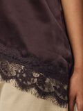 Product image thumbnail 4 PCNOMI SATIN SPITZEN TR&Auml;GERTOP, Chocolate Plum
