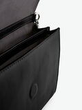 Pieces SUEDE FLAP CROSSBODY BAG, Black, highres - 17098614_Black_005.jpg