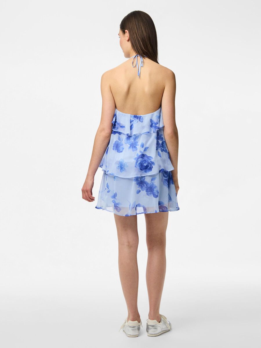 Pieces PCCLARA KORT KJOLE, Cashmere Blue, highres - 17158617_CashmereBlue_1222971_004.jpg