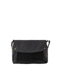 Pieces LEATHER CROSSBODY BAG, Black, highres - 17102054_Black_001.jpg