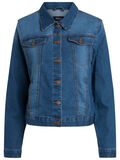 Pieces REGULÆR DENIMJAKKE, Medium Blue Denim, highres - 17086368_MediumBlueDenim_001.jpg