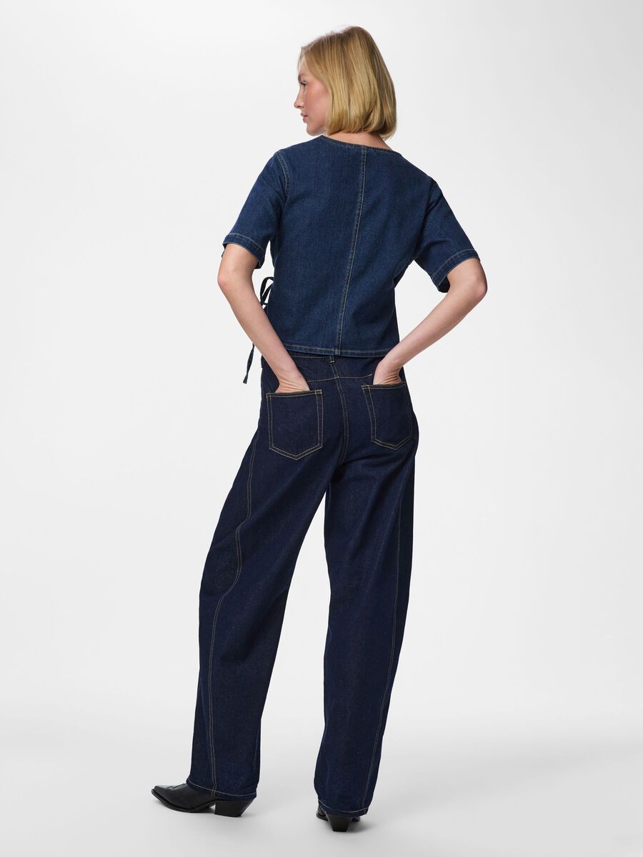 Product carousel image - FARKKUPAITA, Dark Blue Denim | 2