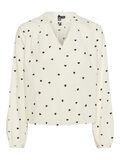 Pieces PCNINE BLUSE, Egret, highres - 17151639_Egret_1132002_001.jpg