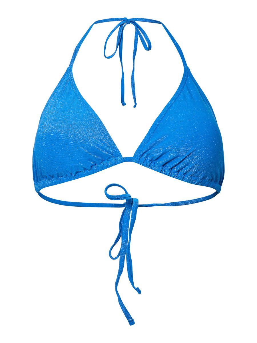 Product carousel image - PCLAOMI LUREX  BIKINI TOP, Victoria Blue | 2