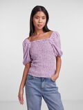 Pieces PCJECKA SHORT SLEEVED TOP, Lavender, highres - 17145164_Lavender_003.jpg