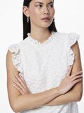 Pieces PCJOLLINE TOP UDEN ÆRMER, Bright White, highres - 17150894_BrightWhite_006.jpg