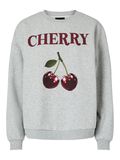Pieces PCFORINA SWEAT-SHIRT, Light Grey Melange, highres - 17161527_LightGreyMelange_1224358_001.jpg