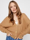 Pieces CROPPED STRIKKET CARDIGAN, Tannin, highres - 17101593_Tannin_006.jpg