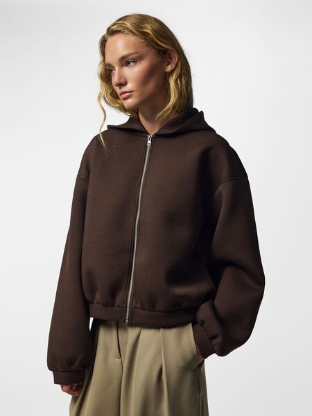 Pieces PCBUCUBA RITS SCUBA HOODIE, Hot Fudge, highres - 17162980_HotFudge_003.jpg