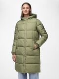 Pieces PCBEE LONG PADDED JACKET, Deep Lichen Green, highres - 17115627_DeepLichenGreen_003.jpg