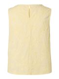 Product image thumbnail - PCGINGER SLEEVELESS TOP, French Vanilla | 7