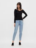 Pieces OFF-SHOULDER TOP, Black, highres - 17103018_Black_005.jpg