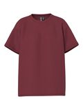 Product image thumbnail - PCSKYLAR &Ouml;VERDIMENSIONERAD T-SHIRT, Tawny Port | 5