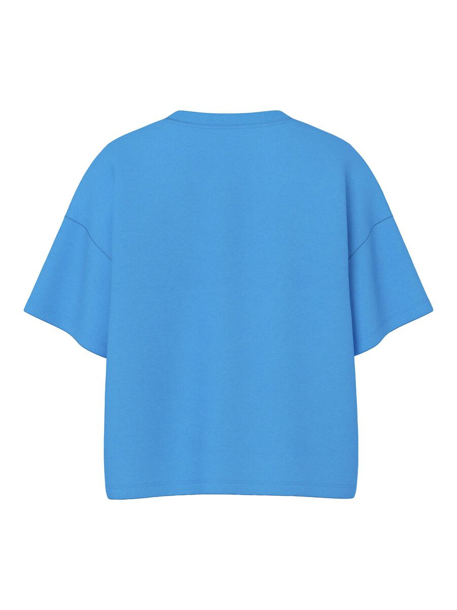 Pieces PCCHILLI SHORT SLEEVED TOP, Azure Blue, highres - 17118870_AzureBlue_002.jpg