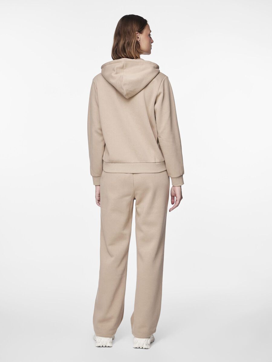 Carousel image - PCCHILLI  ZIP-UP HOODIE, Silver Mink | 2