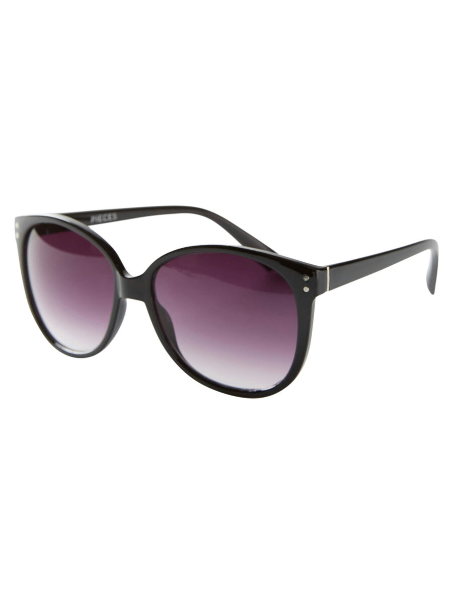 Pieces ROUND SUNGLASSES, Black, highres - 17096691_Black_001.jpg