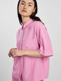 Pieces PCMILANO SHORT SLEEVED SHIRT, Begonia Pink, highres - 17140960_BegoniaPink_006.jpg